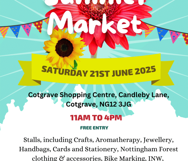 Cotgrave Summer Market 2025